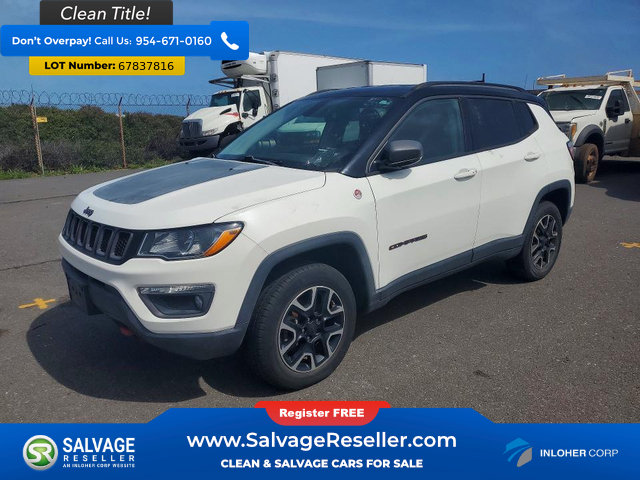 Used 2019 Jeep Compass Trailhawk AWD/4WD image 1