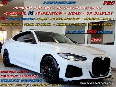 Used 2024 BMW M440i Coupe w/ Premium Package RWD image 1