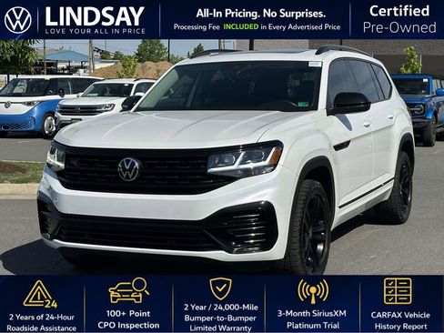 Used 2023 Volkswagen Atlas SEL R-Line AWD/4WD image 4