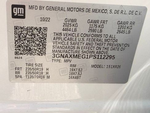 Used 2023 Chevrolet Equinox RS w/ RS Leather Package FWD image 31