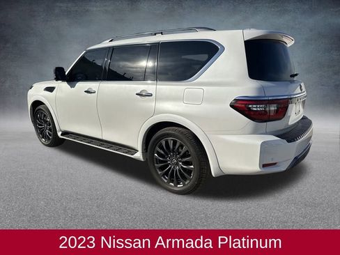 Used 2023 Nissan Armada Platinum w/ Captain's Chairs Package image 3