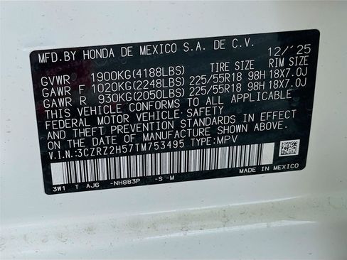 New 2026 Honda HR-V Sport image 21
