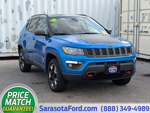 Used 2018 Jeep Compass Trailhawk w/ Leather Interior Group image 1