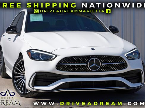 Used 2025 Mercedes-Benz C 300 Sedan w/ AMG Line w/ Night Package image 2