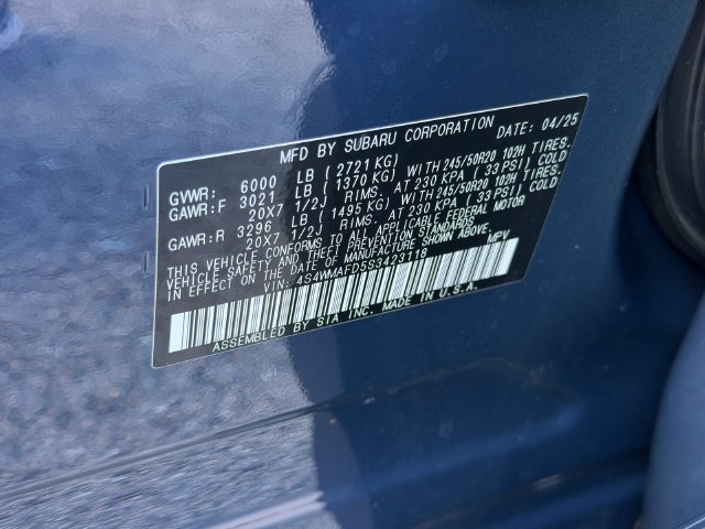Used 2025 Subaru Ascent Onyx Edition AWD/4WD image 22