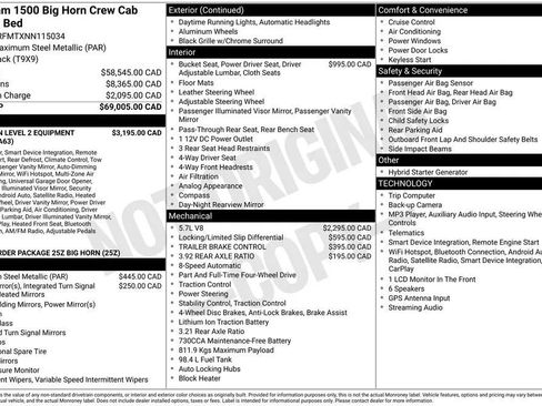Used 2022 RAM 1500 Big Horn AWD/4WD image 2