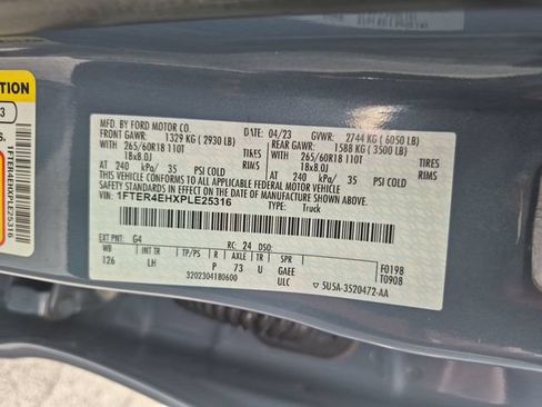Used 2023 Ford Ranger XLT w/ Equipment Group 302A High RWD image 30