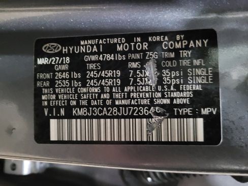 Used 2018 Hyundai Tucson Limited w/ Ultimate Package 02 AWD/4WD image 33