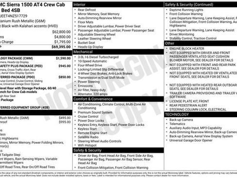 Used 2022 GMC Sierra 1500 AT4 w/ Technology Package image 7