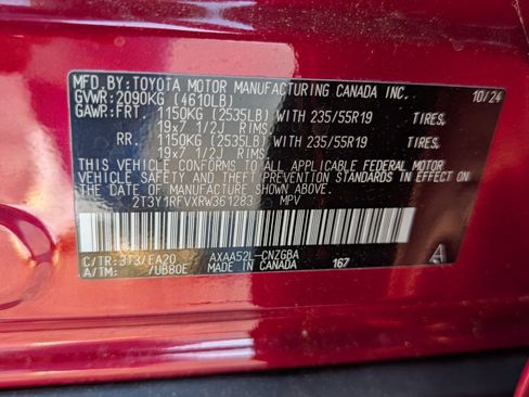 Used 2024 Toyota RAV4 Limited w/ Advanced Technology Package FWD image 33