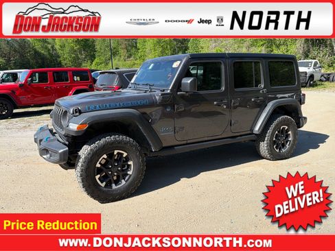 Used 2025 Jeep Wrangler Unlimited Rubicon 4xe w/ Convenience Group AWD/4WD image 1