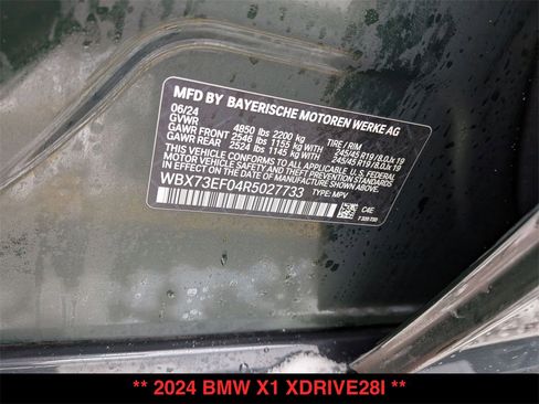 Certified 2024 BMW X1 xDrive28i w/ Convenience Package image 30