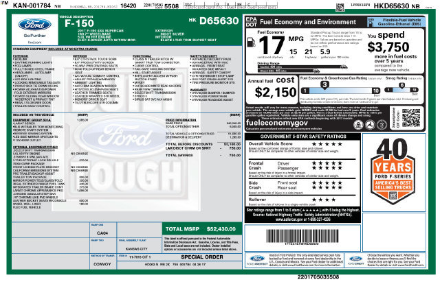Used 2017 Ford F150 Lariat AWD/4WD image 33