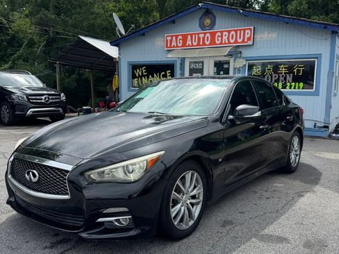 Used 2014 INFINITI Q50 Premium w/ Deluxe Touring Package RWD image 1
