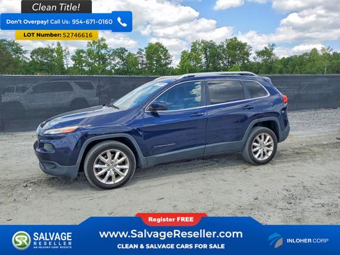 Used 2016 Jeep Cherokee Limited FWD image 1