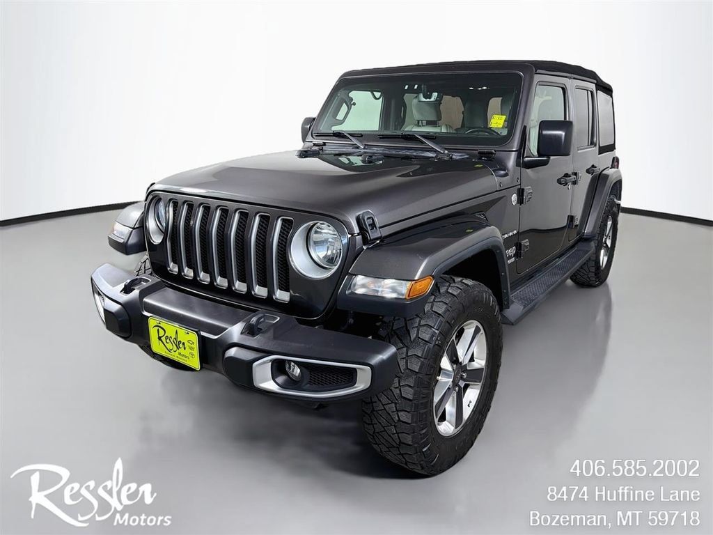Used 2019 Jeep Wrangler Unlimited Sahara AWD/4WD image 1