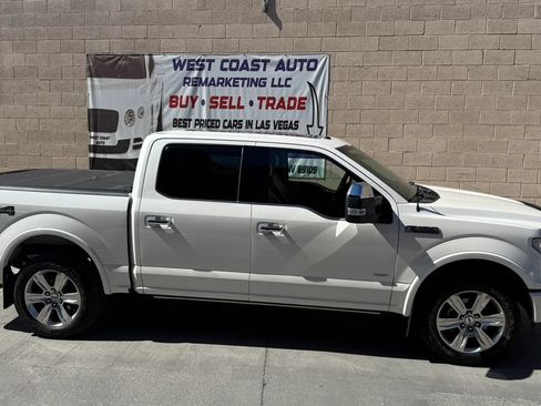 Used 2017 Ford F150 Platinum w/ Equipment Group 701A Luxury AWD/4WD image 3
