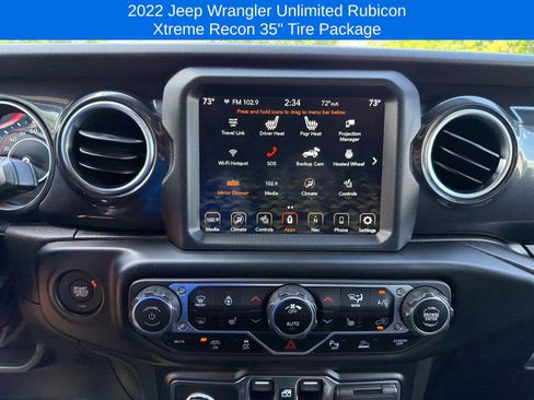 Used 2022 Jeep Wrangler Unlimited Rubicon w/ Xtreme Recon 35" Tire Package AWD/4WD image 17