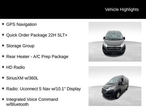 Used 2025 RAM ProMaster 1500 w/ Quick Order Package 22H SLT+ FWD image 14