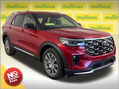 New 2026 Ford Explorer Platinum