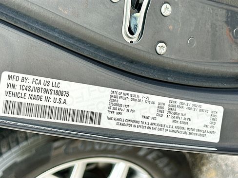 Used 2022 Jeep Wagoneer Series II w/ Convenience Group I image 36