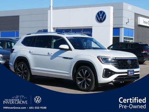 Certified 2025 Volkswagen Atlas SEL Premium R-Line image 1