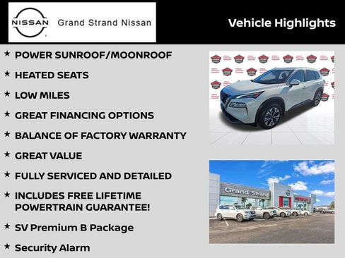 Used 2023 Nissan Rogue SV w/ SV Premium B Package image 3