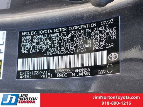 Used 2023 Toyota Corolla SE image 33