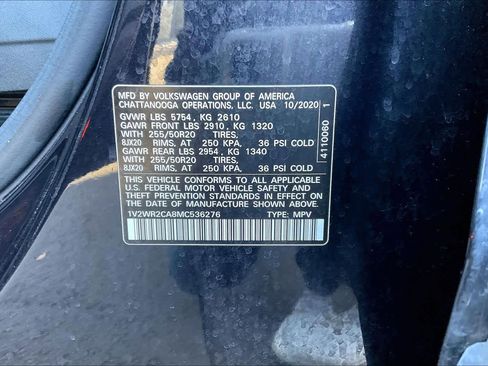 Used 2021 Volkswagen Atlas SE image 31