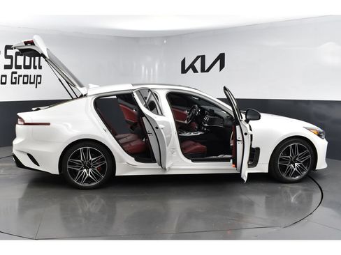 Used 2022 Kia Stinger GT1 w/ Red Interior Color Package RWD image 28