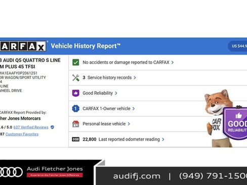 Used 2023 Audi Q5 2.0T Premium Plus w/ Premium Plus Package image 2