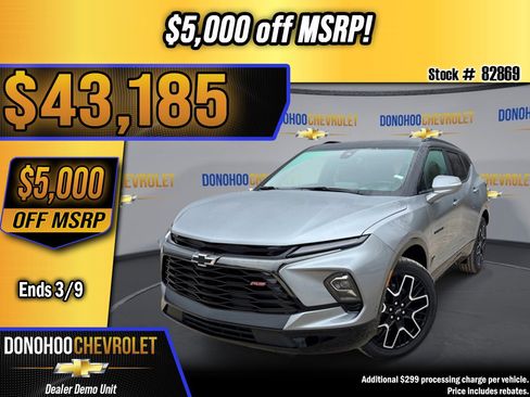 New 2026 Chevrolet Blazer RS image 1