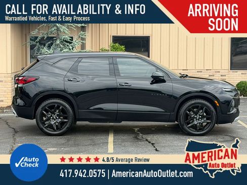 Used 2022 Chevrolet Blazer LT w/ LPO, Black Accent Package FWD image 91