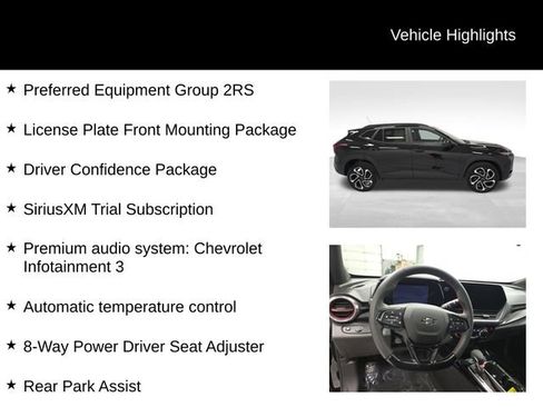 Certified 2025 Chevrolet Trax RS w/ Driver Confidence Package image 16