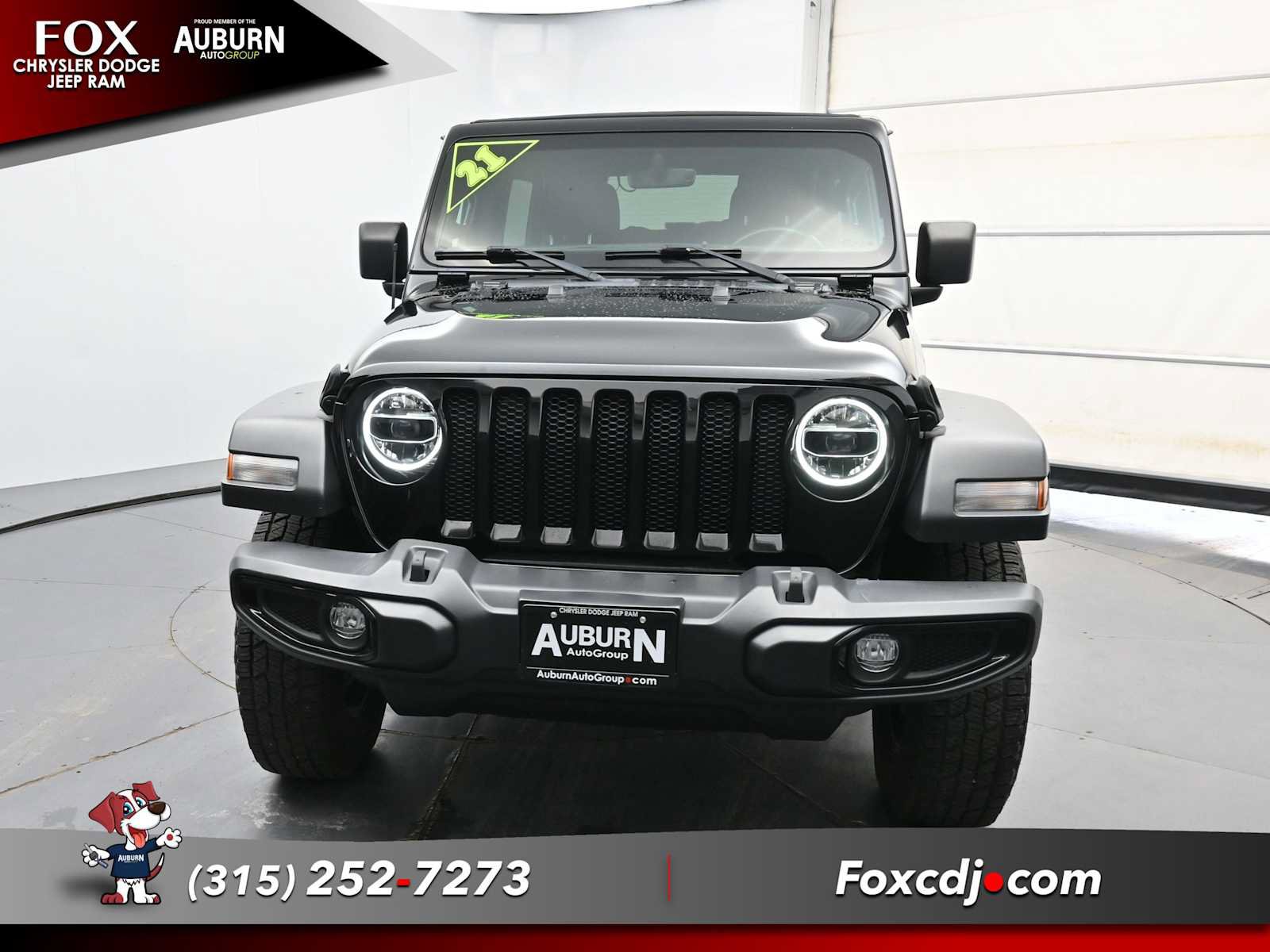 Used 2021 Jeep Wrangler Unlimited Sport AWD/4WD image 3