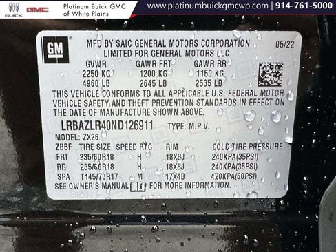 Used 2022 Buick Envision Preferred w/ Safety Package image 35