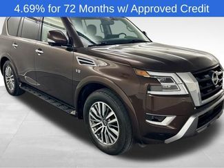 Used 2021 Nissan Armada SL w/ Captain's Chairs Package video 1