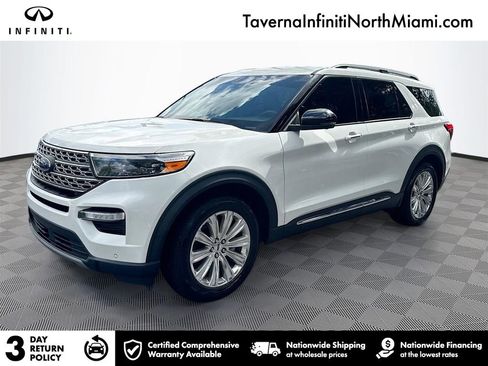 Used 2022 Ford Explorer Limited w/ Equipment Group 301A RWD image 1