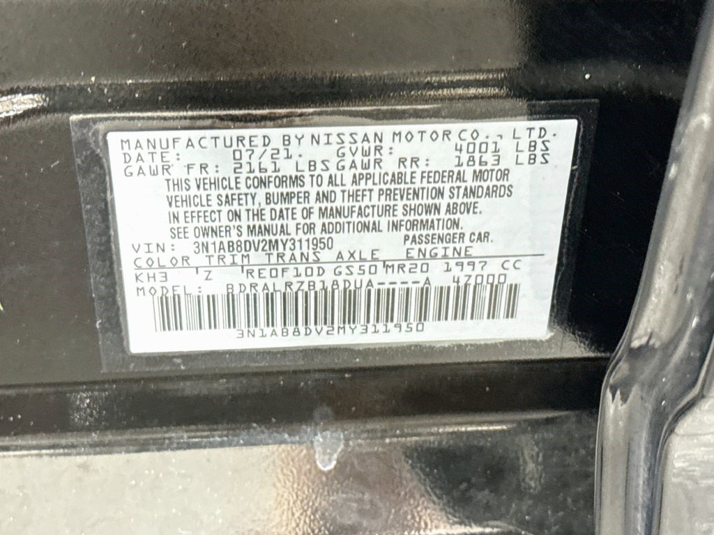 Used 2021 Nissan Sentra SR FWD image 39