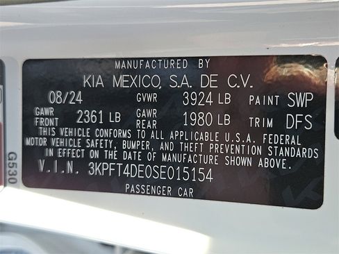 Certified 2025 Kia K4 LX image 26
