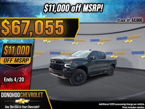 New 2026 Chevrolet Silverado 1500 ZR2 image 1