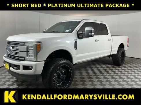 Used 2017 Ford F350 Platinum w/ Platinum Ultimate Package AWD/4WD image 1