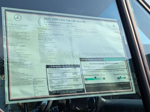New 2025 Mercedes-Benz Sprinter 2500 image 15