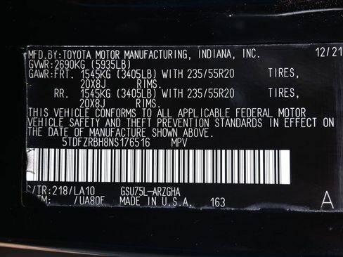 Used 2022 Toyota Highlander Platinum image 47