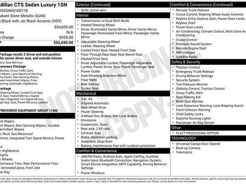 Used 2019 Cadillac CTS Luxury image 31