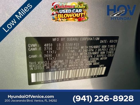 Used 2023 Subaru Outback Premium AWD/4WD image 55