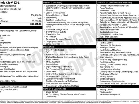 Used 2024 Honda CR-V EX-L image 74
