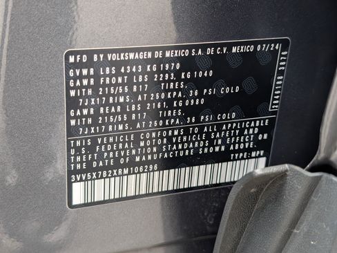 Used 2024 Volkswagen Taos S FWD image 37