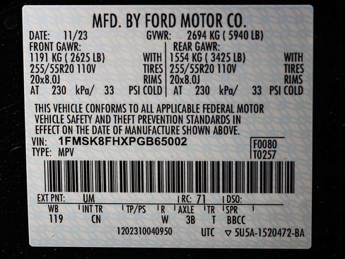 Used 2023 Ford Explorer Limited image 32