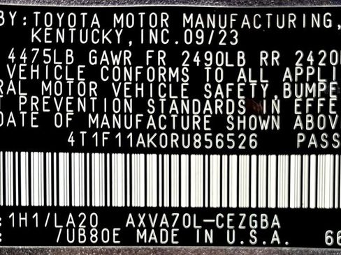 Certified 2024 Toyota Camry XLE w/ Cold Weather Package image 23